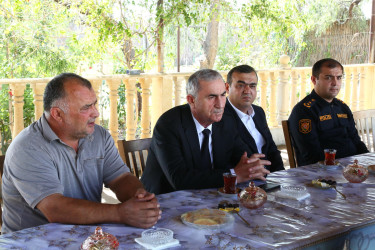 Hacıqabul Rayon İcra Hakimiyyətinin başçısı Sevindik Hətəmov rayonun Qubalıbalaoğlan və Rəncbər kəndlərinin Vətən müharibəsində və Antiterror əməliyyatında şəhid olmuş şəxslərinin ailə üzvlərini ziyarət etdi.