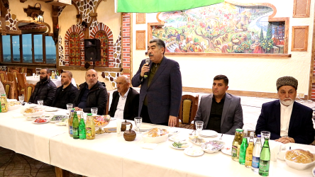 Hacıqabul rayonunda Şəhid ailələri və ağsaqqallar üçün iftar süfrəsi verildi