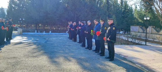 Hacıqabul rayonunda Xocalı soyqırımının 31-ci ildönümü ilə əlaqədar anım mərasimi keçirilib.