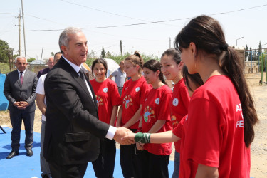 Hacıqabul şəhərində “1 iyun - Uşaqların Beynəlxalq Müdafiəsi Günü” ilə əlaqədar voleybol festivalı keçirilmişdir.