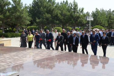 Hacıqabul rayonunda 15 iyun Milli Qurtuluş Günü münasibəti ilə "Milli Qurtuluş Günü - müasir dövrümüzün qürur salnaməsi” adlı tədbir keçirildi.