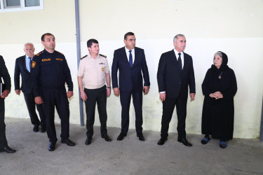 Hacıqabul Rayon İcra Hakimiyyətinin başçısı Sevindik Hətəmov Hacıqabul şəhərinin Vətən müharibəsində və Antiterror əməliyyatında şəhid olmuş şəxslərinin ailə üzvlərini ziyarət etdi.