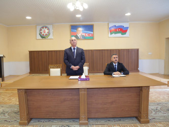 Hacıqabul Rayon İcra Hakimiyyətində növbəti vətəndaş qəbulu keçirildi.