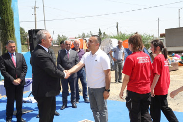Hacıqabul şəhərində “1 iyun - Uşaqların Beynəlxalq Müdafiəsi Günü” ilə əlaqədar voleybol festivalı keçirilmişdir.