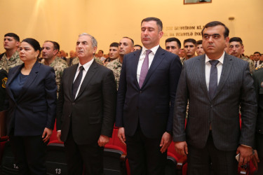 Hacıqabul rayonunda 15 iyun Milli Qurtuluş Günü münasibəti ilə "Milli Qurtuluş Günü - müasir dövrümüzün qürur salnaməsi” adlı tədbir keçirildi.