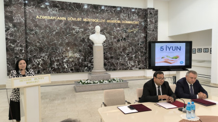 Hacıqabulda ”5 iyun - Su təsərrüfatı və meliorasiya işçiləri günü” qeyd edildi.