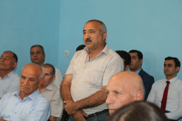 Hacıqabul rayonunun Pirsaatçay kəndində növbəti səyyar qəbul-görüş keçirildi.