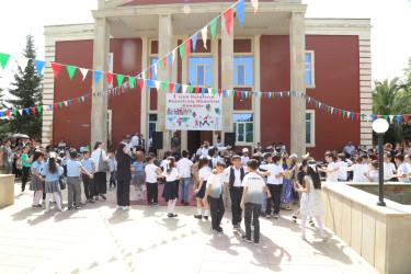 “1 İyun - Uşaqların Beynəlxalq Müdafiəsi Günü” Hacıqabul rayonunda qeyd olundu