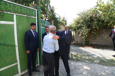 Hacıqabul Rayon İcra Hakimiyyətinin başçısı Sevindik Hətəmov rayonun Qarasu kəndinin, Muğan və Padar qəsəbələrinin Vətən müharibəsində və Antiterror əməliyyatında şəhid olmuş şəxslərinin ailə üzvlərini ziyarət etdi.