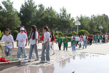 Hacıqabul şəhərində “1 iyun - Uşaqların Beynəlxalq Müdafiəsi Günü” ilə əlaqədar voleybol festivalı keçirilmişdir.