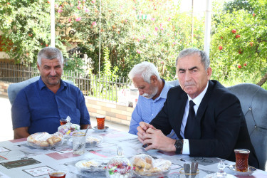 Hacıqabul Rayon İcra Hakimiyyətinin başçısı Sevindik Hətəmov rayonun Qubalıbalaoğlan və Rəncbər kəndlərinin Vətən müharibəsində və Antiterror əməliyyatında şəhid olmuş şəxslərinin ailə üzvlərini ziyarət etdi.