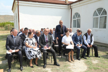 Hacıqabul rayonunun Qubalı kəndində növbəti səyyar qəbul-görüş keçirildi.