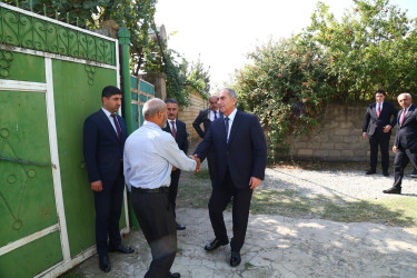 Hacıqabul Rayon İcra Hakimiyyətinin başçısı Sevindik Hətəmov rayonun Qarasu kəndinin, Muğan və Padar qəsəbələrinin Vətən müharibəsində və Antiterror əməliyyatında şəhid olmuş şəxslərinin ailə üzvlərini ziyarət etdi.