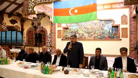 Hacıqabul rayonunda Şəhid ailələri və ağsaqqallar üçün iftar süfrəsi verildi