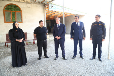 Hacıqabul Rayon İcra Hakimiyyətinin başçısı Sevindik Hətəmov rayonun Kolanı, Meyniman və Ələtli kəndlərinin Vətən müharibəsində şəhid olmuş şəxslərinin ailə üzvlərini ziyarət etdi.
