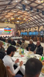 Hacıqabul rayonunda Şəhid ailələri və ağsaqqallar üçün iftar süfrəsi verildi