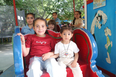 Hacıqabul rayonunda şəhid övladları üçün bayram əyləncəsi təşkil olundu.