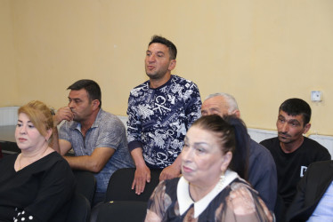 Hacıqabul Rayon İcra Hakimiyyətində növbəti vətəndaş qəbulu keçirildi.