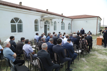 Hacıqabul rayonunun Qubalı kəndində növbəti səyyar qəbul-görüş keçirildi.