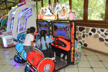 Hacıqabul rayonunda şəhid övladları üçün bayram əyləncəsi təşkil olundu.