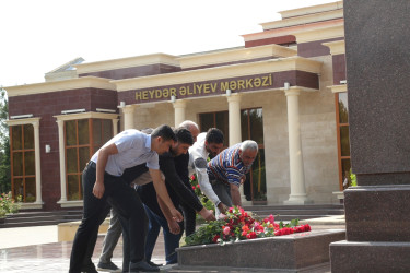 Hacıqabulda ”5 iyun - Su təsərrüfatı və meliorasiya işçiləri günü” qeyd edildi.