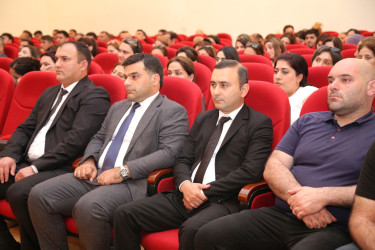 Hacıqabul rayonunda 15 iyun Milli Qurtuluş Günü münasibəti ilə "Milli Qurtuluş Günü - müasir dövrümüzün qürur salnaməsi” adlı tədbir keçirildi.