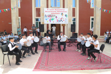 “1 İyun - Uşaqların Beynəlxalq Müdafiəsi Günü” Hacıqabul rayonunda qeyd olundu