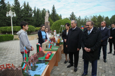 Hacıqabul rayon Heydər Əliyev Mərkəzində “8 Noyabr - Zəfər Günü” ilə əlaqədar ümumrayon tədbiri keçirildi.