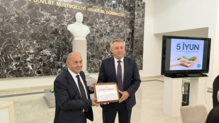 Hacıqabulda ”5 iyun - Su təsərrüfatı və meliorasiya işçiləri günü” qeyd edildi.