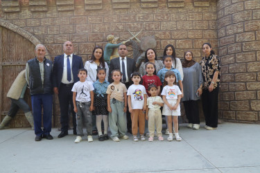 Hacıqabul rayonunda şəhid övladları üçün bayram əyləncəsi təşkil olundu.