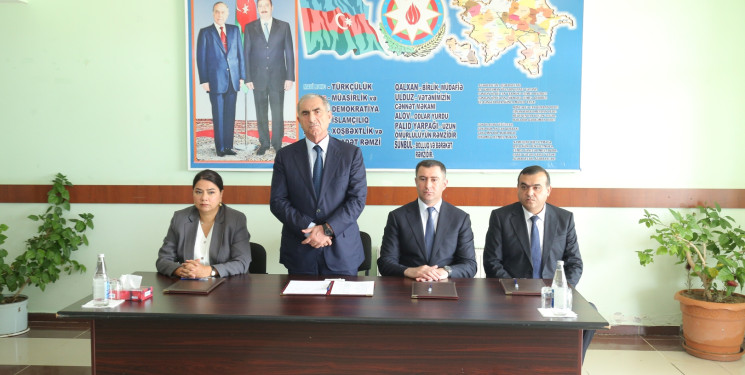 Qarasu kəndində növbəti səyyar qəbul-görüş keçirildi.