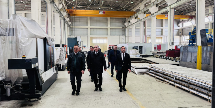 Hacıqabul Rayon İcra Hakimiyyətinin başçısı Sevindik Hətəmov  “Hacıqabul Sənaye Parkın”da olmuşdur.