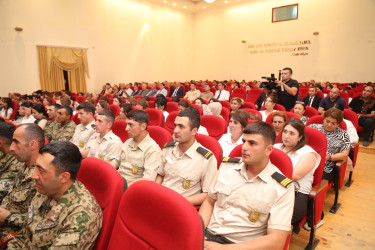 Hacıqabul rayonunda 15 iyun Milli Qurtuluş Günü münasibəti ilə "Milli Qurtuluş Günü - müasir dövrümüzün qürur salnaməsi” adlı tədbir keçirildi.