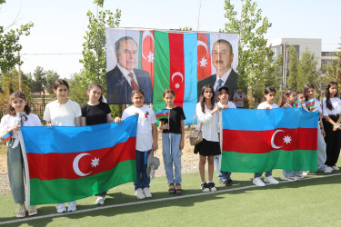 Hacıqabul şəhərində “1 iyun - Uşaqların Beynəlxalq Müdafiəsi Günü” ilə əlaqədar voleybol festivalı keçirilmişdir.