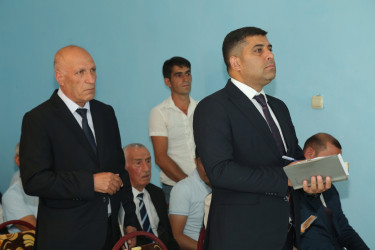 Hacıqabul rayonunun Pirsaatçay kəndində növbəti səyyar qəbul-görüş keçirildi.