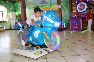 Hacıqabul rayonunda şəhid övladları üçün bayram əyləncəsi təşkil olundu.