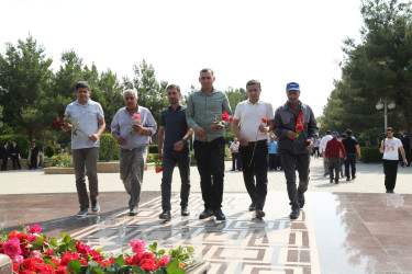 Hacıqabulda ”5 iyun - Su təsərrüfatı və meliorasiya işçiləri günü” qeyd edildi.