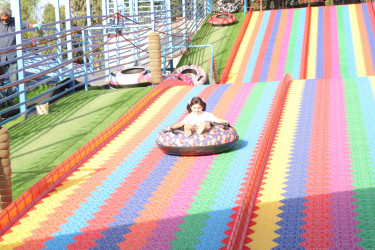 Hacıqabul rayonunda şəhid övladları üçün bayram əyləncəsi təşkil olundu.