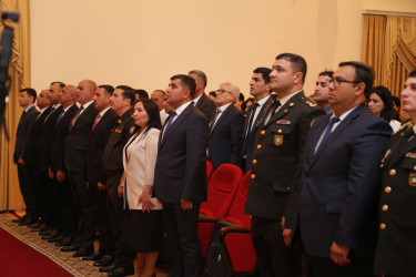 Hacıqabul rayonunda 15 iyun Milli Qurtuluş Günü münasibəti ilə "Milli Qurtuluş Günü - müasir dövrümüzün qürur salnaməsi” adlı tədbir keçirildi.